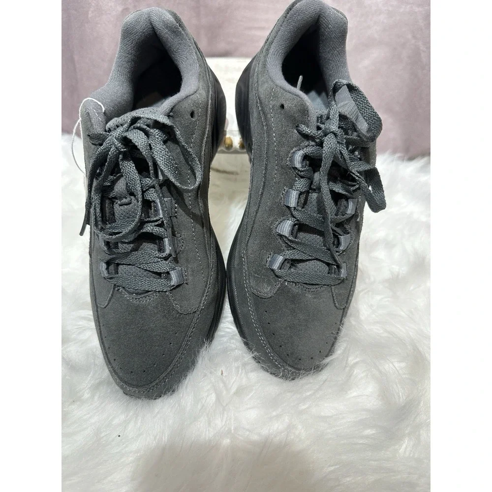Ryka Catalyst 3 Sneakers Womens Sz 8W Suede/Leather Running Gray New‎ No Tags